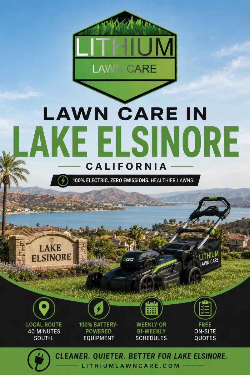 Why Lake Elsinore homeowners choose Lithium.