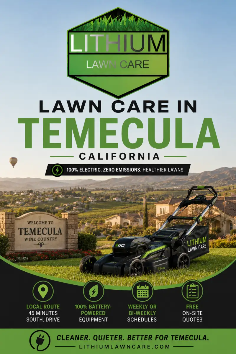 Why Temecula homeowners choose Lithium.