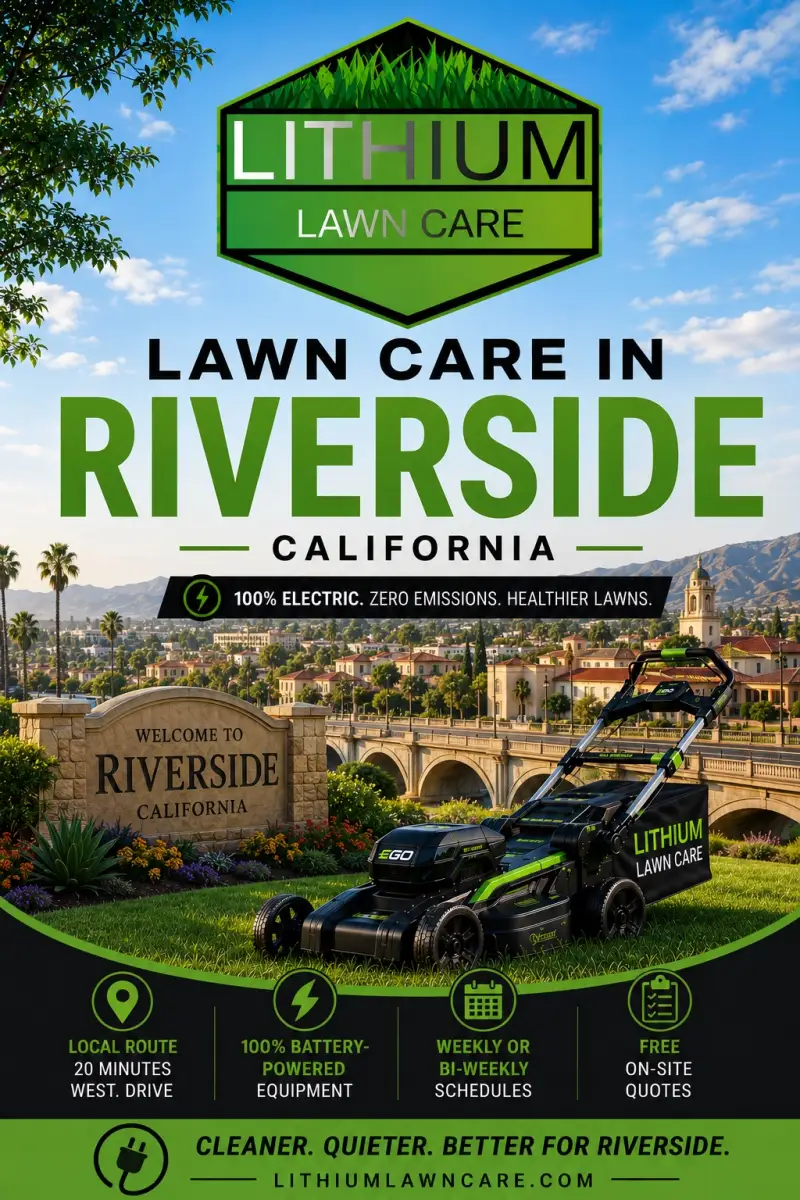 Why Riverside homeowners choose Lithium.