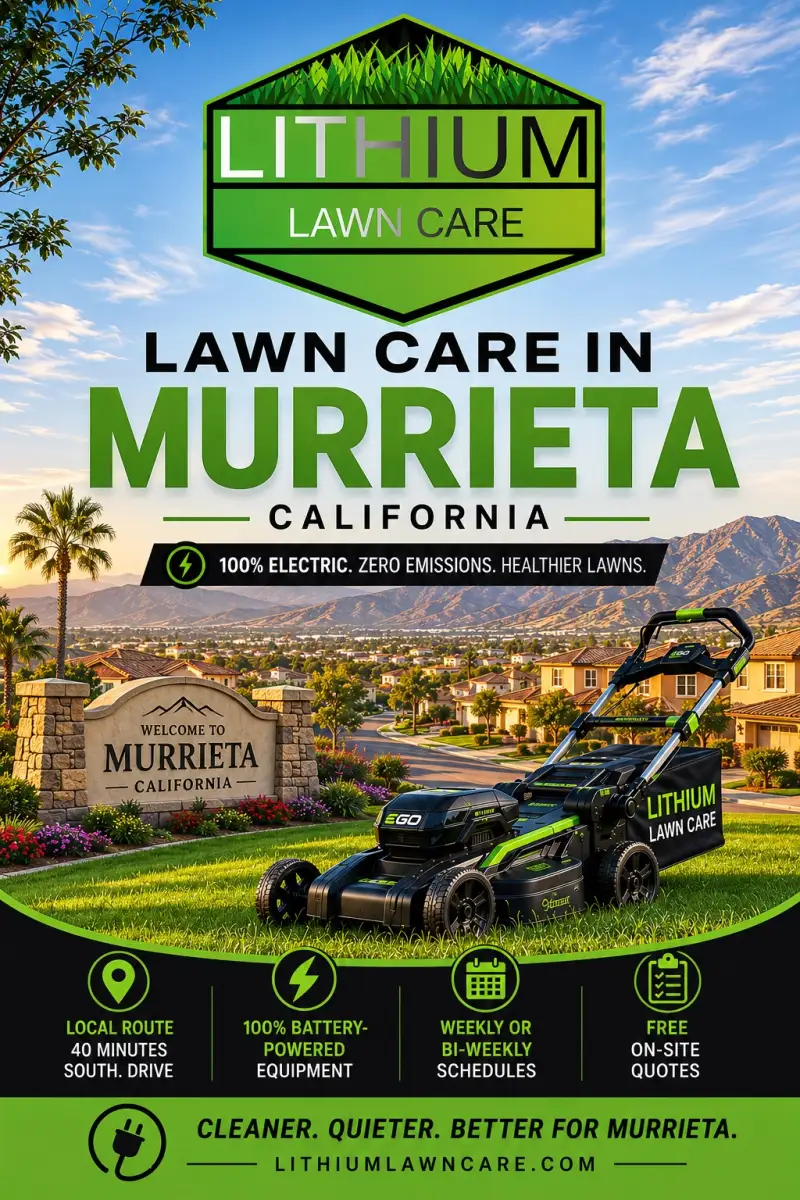 Why Murrieta homeowners choose Lithium.